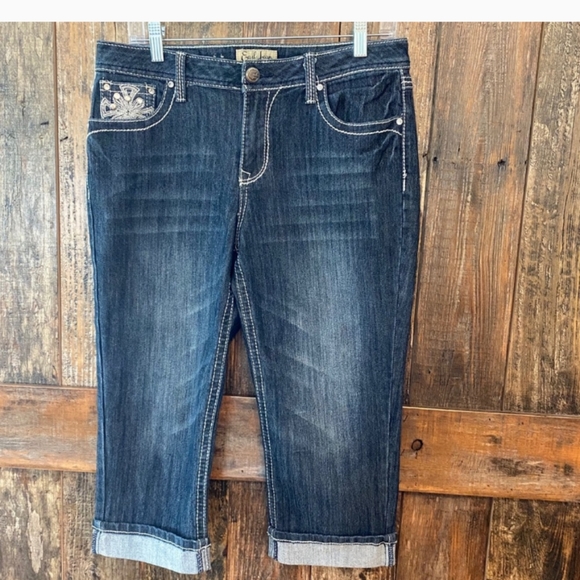 Earl, 10, Blue, Rhinestone, Capri’s - Picture 2 of 2